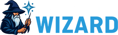 TradeUpWizard Logo with text